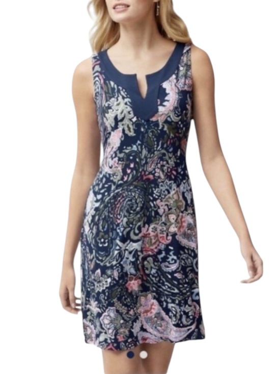 Tommy Bahama Dresses & Skirts - TOMMY BAHAMA Paisley Promanade Short Dress in Oceana Blue Size S/P